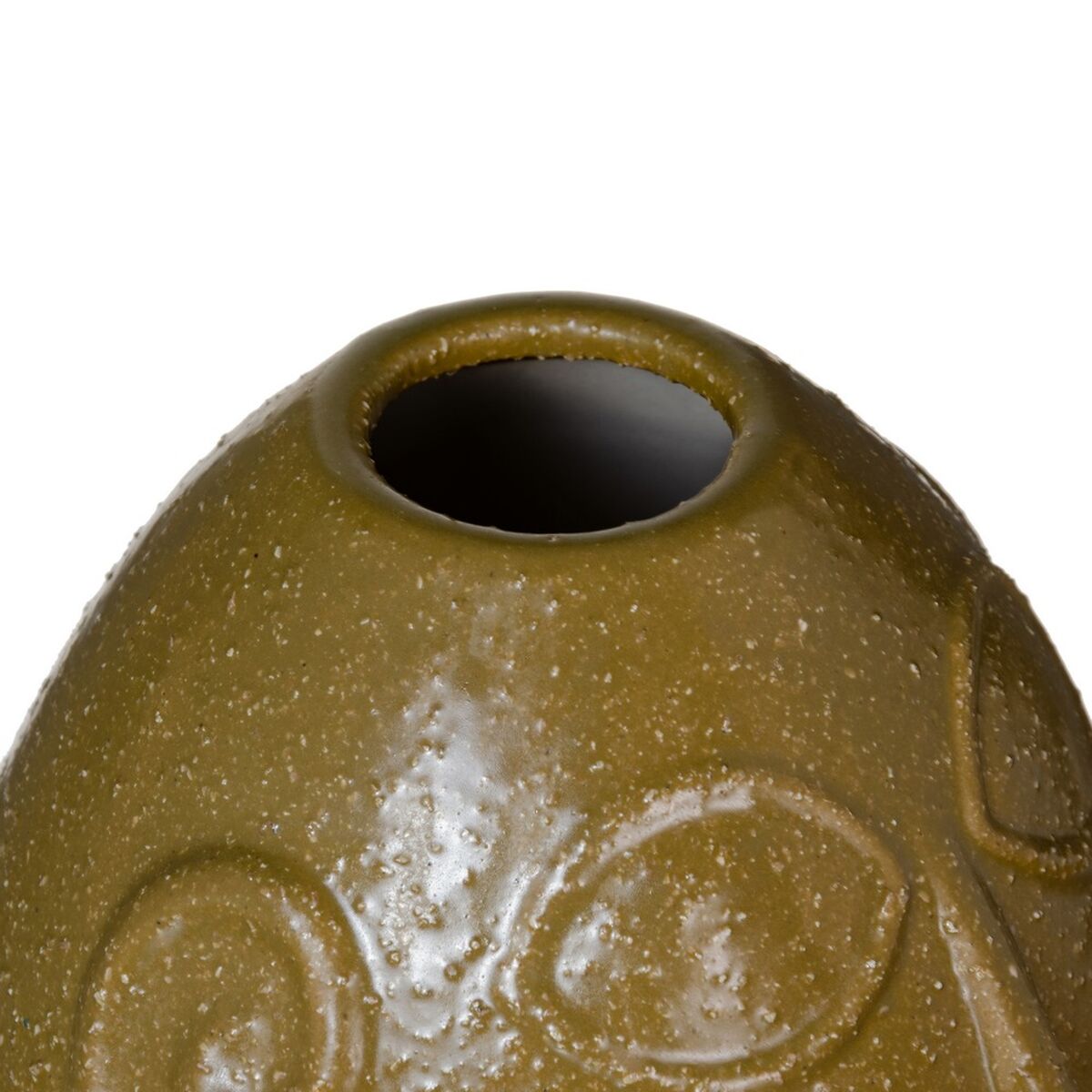 Vase 18 x 17 x 16 cm Keramikk Brun